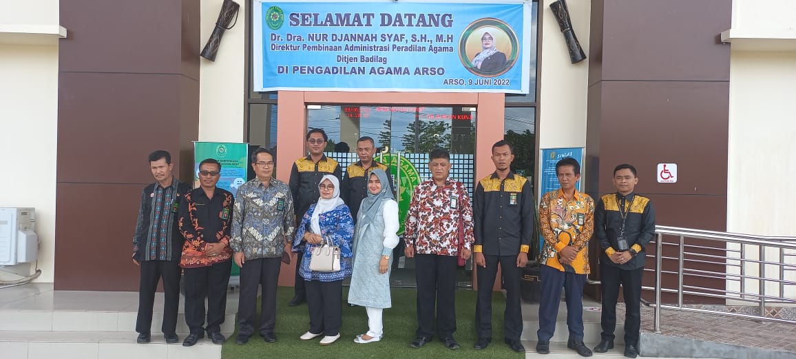 Kunjungan Direktur Pembinaan Adm Badilag1